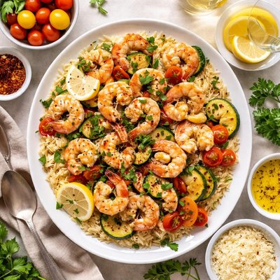 Image of Quick and Easy Shrimp Dinner