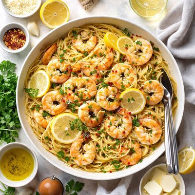 Image of Quick and Easy Shrimp Scampi