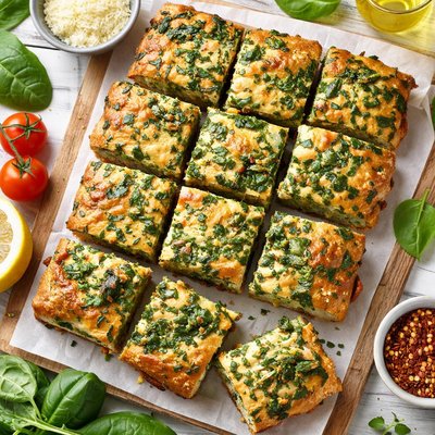 Image of Quick and Easy Spinach Bread