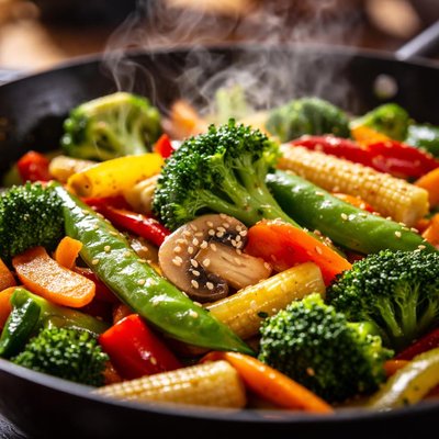Image of Whole30 Quick and Easy Stir Fry Vegetables