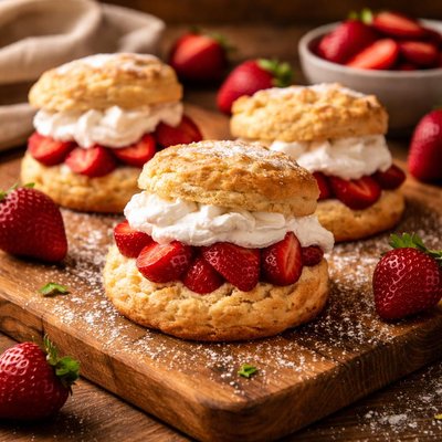 Image of Quick and Easy Strawberry Shortcake