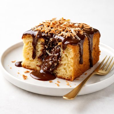 Image of Quick and Easy Stump Hole Cake