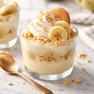 Image of Quick and Tasty Banana Pudding for One