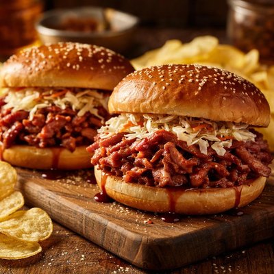 Image of Quick and Tasty Ham Bbq Sandwiches