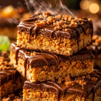 Image of Quick and Yummy Butterfinger Bars