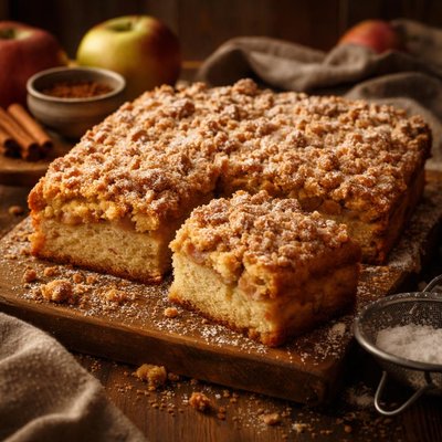 Image of Quick Apple Crumb Cake