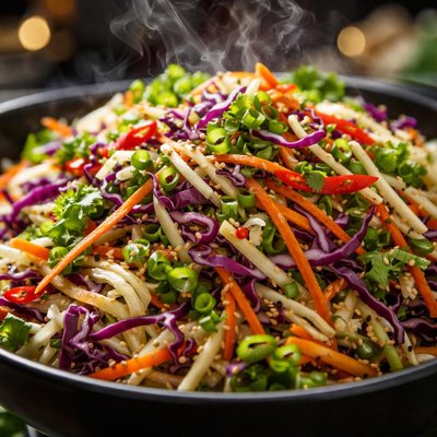 Image of Quick Asian Style Cole Slaw