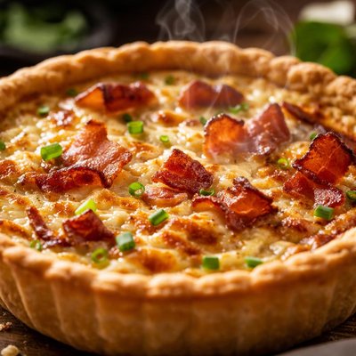 Image of Quick Bacon Quiche