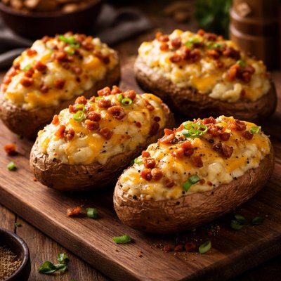 Image of Quick Bake Twice Baked Potatoes