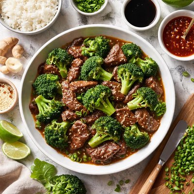 Image of Quick Beef and Broccoli