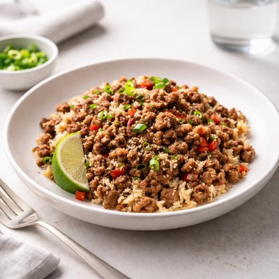 Image of Quick Beef and Rice