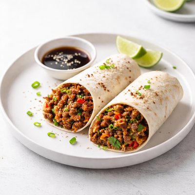 Image of Quick Beefy Chinese Burritos