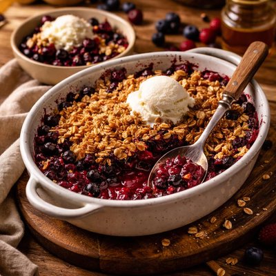 Image of Quick Berry Crisp