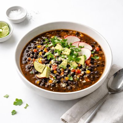 Image of Quick Black Bean Soup