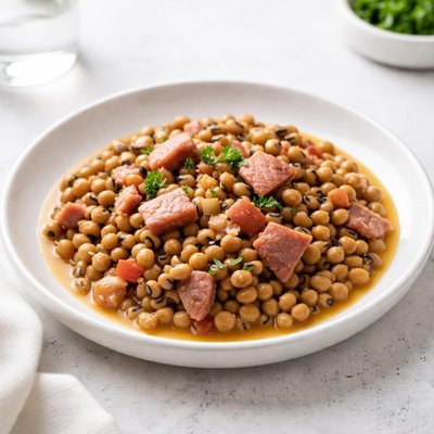 Image of Quick Black Eyed Peas Ham