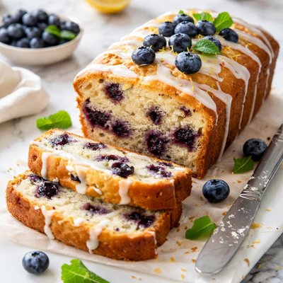 Image of Quick Blueberry Delight Bread
