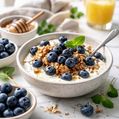 Image of Quick Breakfast Blueberries