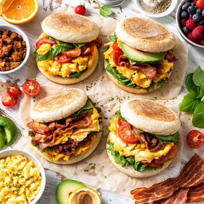 Image of Quick Breakfast Sandwiches