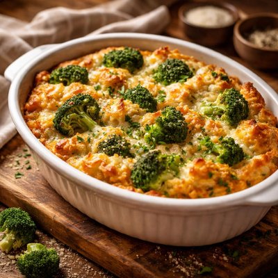 Image of Quick Broccoli Bake Souffl Like