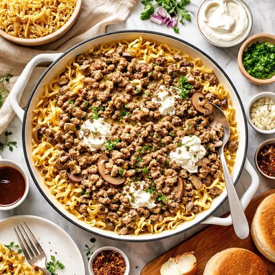Image of Quick Burger Stroganoff