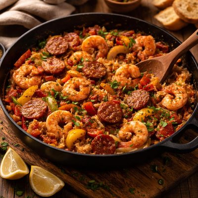 Image of Quick Cajun Style Skillet