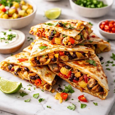 Image of Quick Caribbean Quesadillas