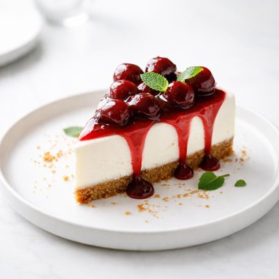 Image of Quick Cherry Cheesecake