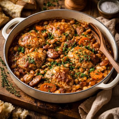 Image of Quick Chicken Casssoulet