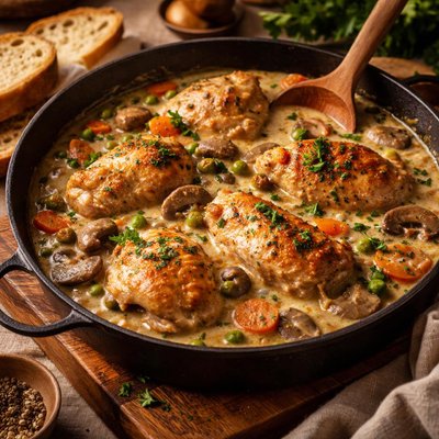 Image of Quick Chicken Fricassee