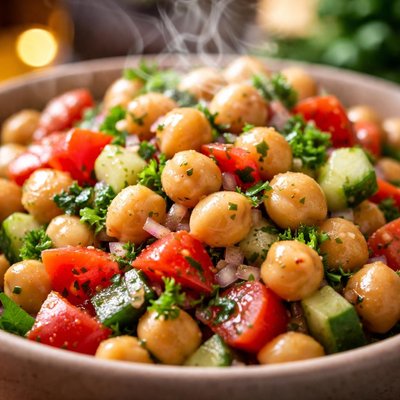 Image of Quick Chickpeas Salad