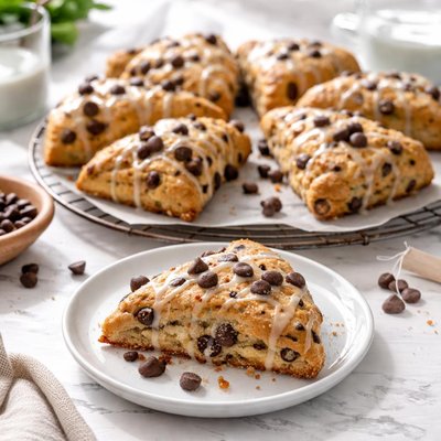 Image of Quick Chocolate Chip Scones