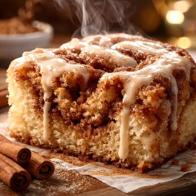 Image of Quick Cinnamon Roll Cake
