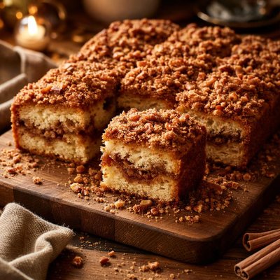 Image of Quick Cinnamon Streusel Coffee Cake
