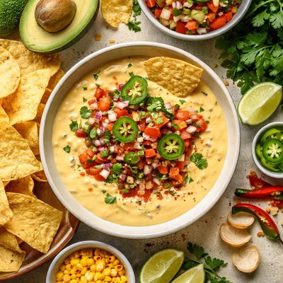 Image of Quick Con Queso Dip