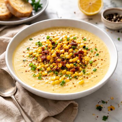 Image of Quick Creamy Corn Soup