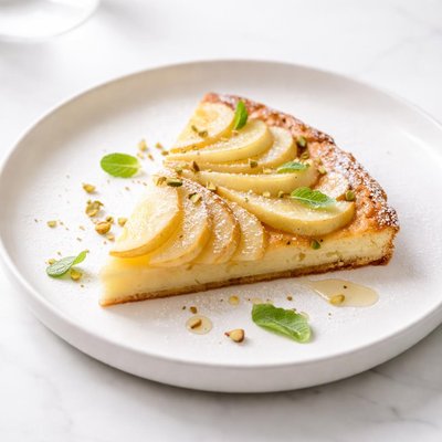 Image of Quick Crustless Pear Tart