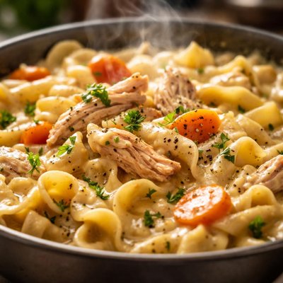 Image of Quick Easy Chicken and Noodles