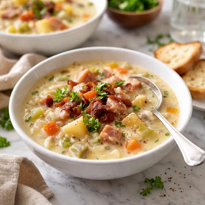 Image of Quick Easy Ham Chowder