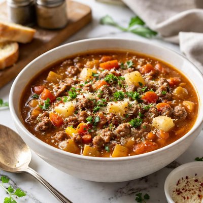 Image of Quick Easy Old Homesteader Main Dish Soup