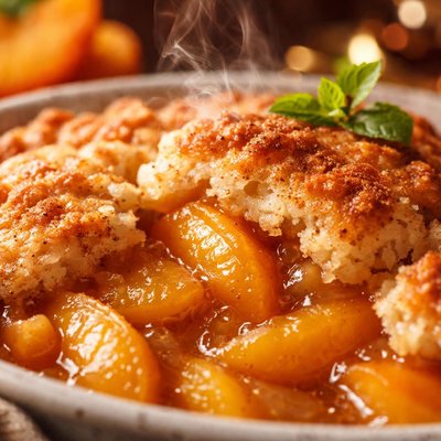 Image of Quick Easy Peach Cobbler