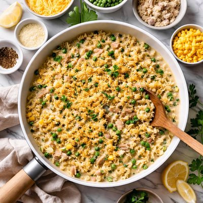 Image of Quick Easy Stove Top Tuna Casserole