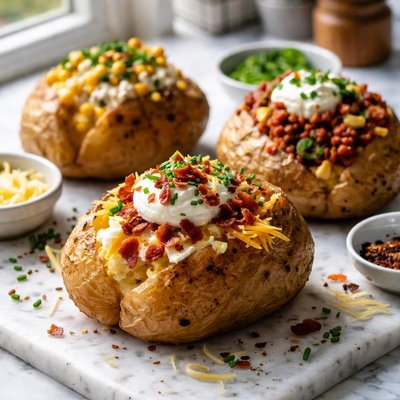 Image of Quick Easy Tasty Jacket Potatoes