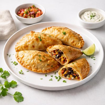 Image of Quick Easy Vegetarian Empanadas