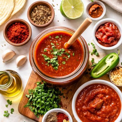 Image of Quick Enchilada Sauce