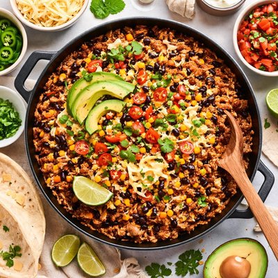 Image of Quick Fix Beef Burrito Skillet
