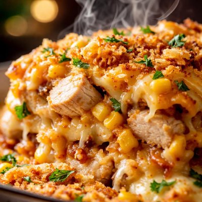 Image of Quick Fix Layered Chicken Casserole