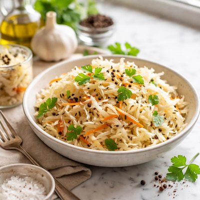 Image of Quick Fresh Sauerkraut