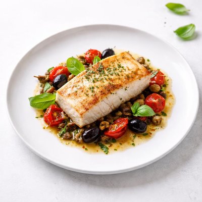 Image of Quick Halibut Provencal