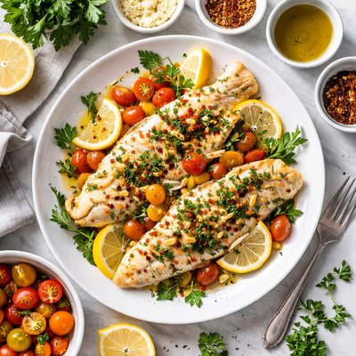 Image of Quick Herbed Orange Roughy