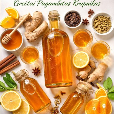 Image of Quick Honey Liqueur Greitai Pagamintas Krupnikas